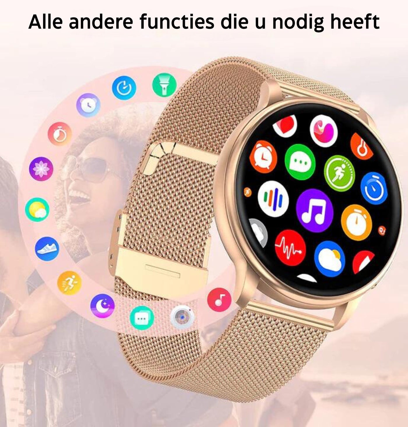 Connected horloge voor dames | Elegantie en prestatie