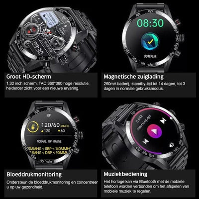 Techtime - Waterdicht sportsmartwatch