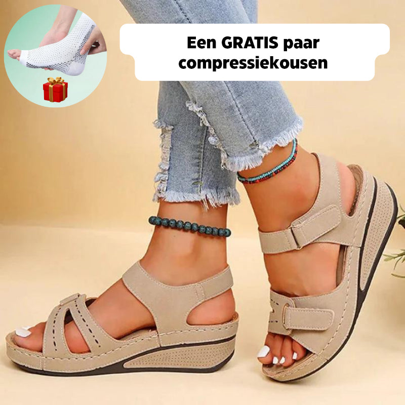 Modieuze orthopedische sandalen voor de zomer