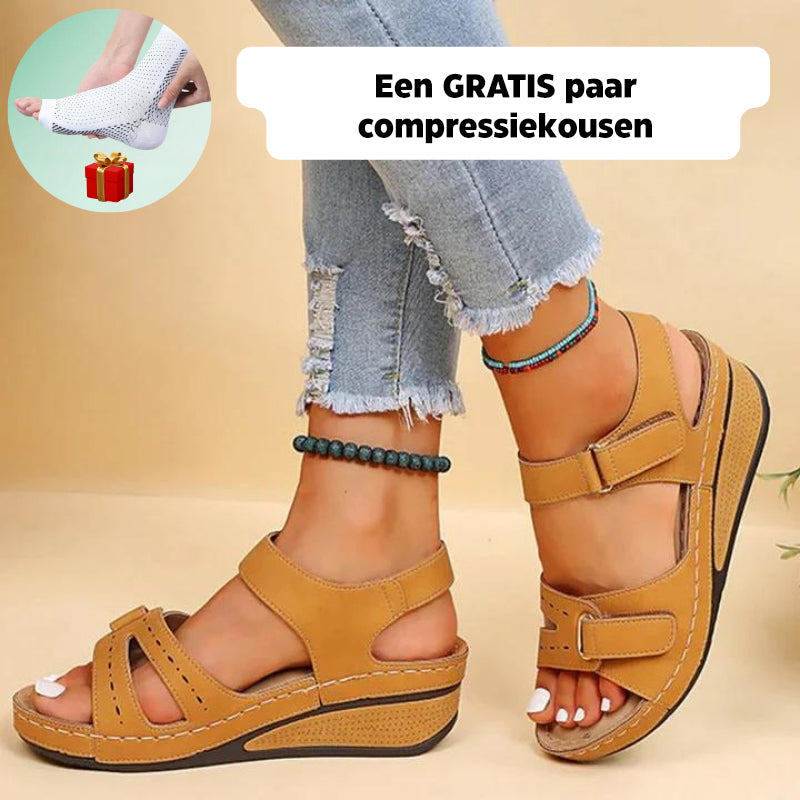 Modieuze orthopedische sandalen voor de zomer