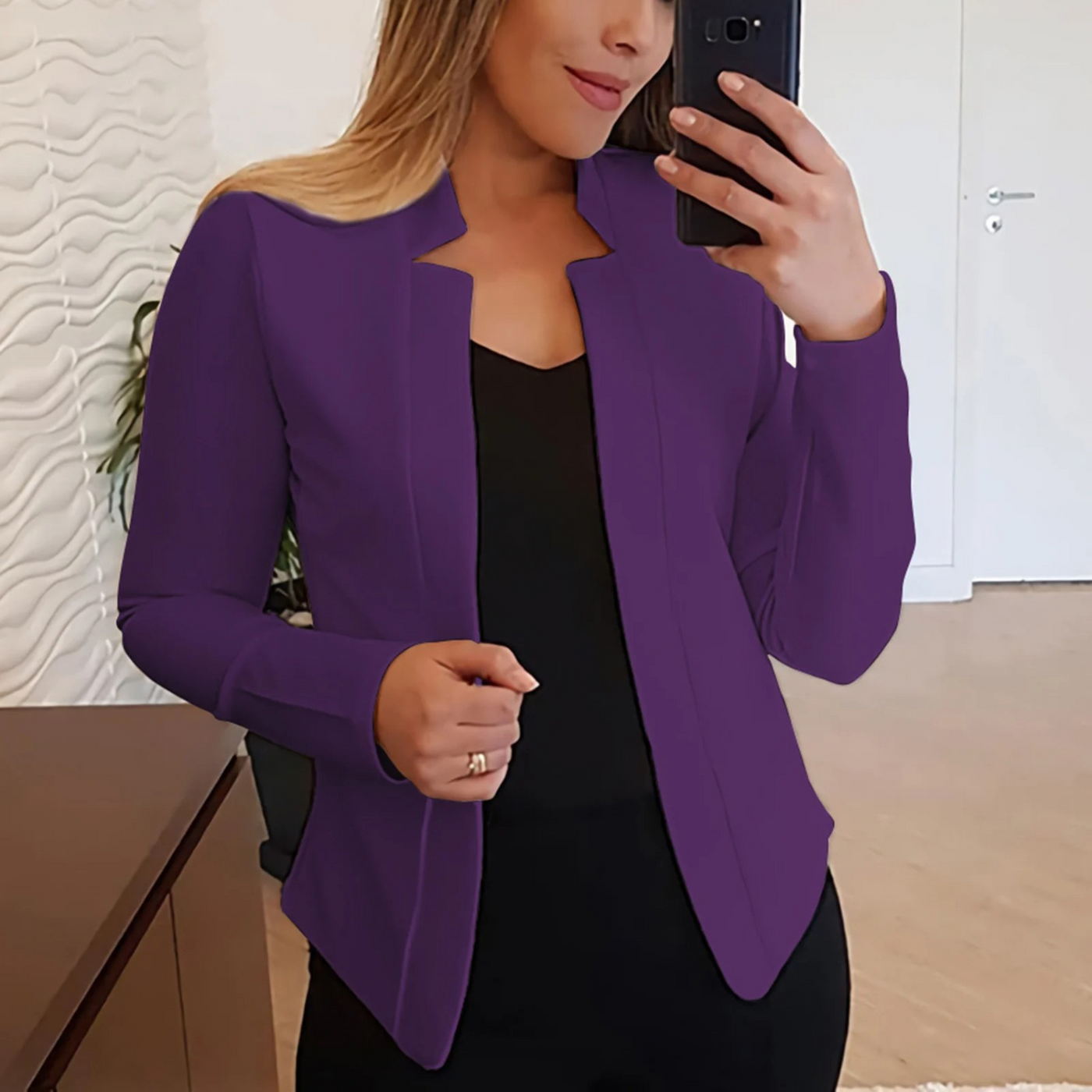 Damesblazer voor op het werk