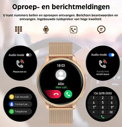 Connected horloge voor dames | Elegantie en prestatie