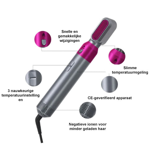 De nieuwe 5 in 1 2.0 hairstyler