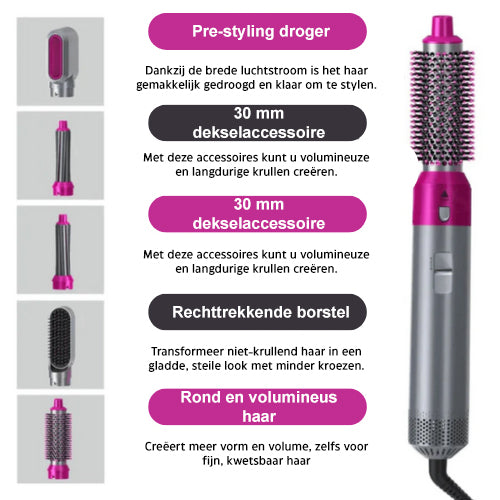 De nieuwe 5 in 1 2.0 hairstyler