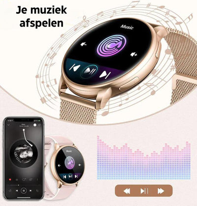 Connected horloge voor dames | Elegantie en prestatie