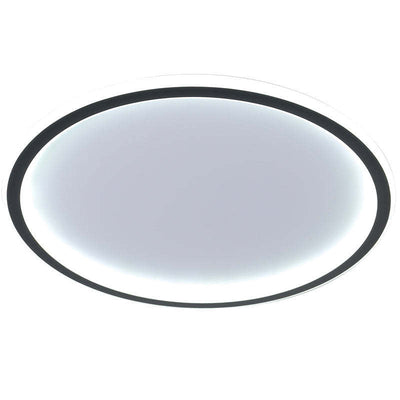 Moderne ronde LED plafondlamp Quinn van metaal/acryl