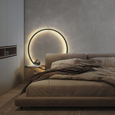 Moderne minimalistische ring LED wandlamp Luna