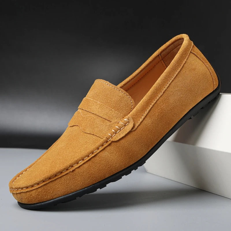 LE DREUX SUÈDE LOAFERS